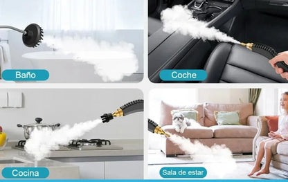 Limpiador De Vapor A Presión De Alta Temperatura De 2500w Color Blanco