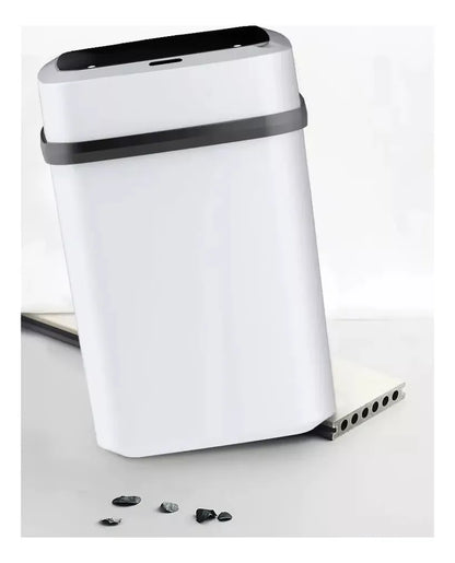 Bote De Basura Inteligente Con Sensor, Basurero inteligente, Papelera Automatica