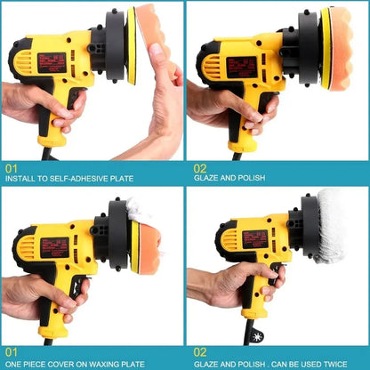 Maquina Pulidora Auto Pulidora A2507-143 Autos Pulidora Polisher 700w Gaccoa
