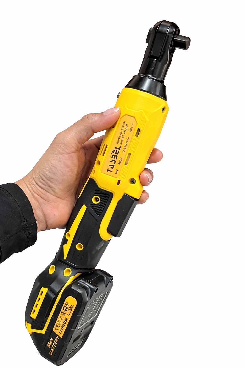 Chicharra Inalámbrica 18 V - 3/8 Dos Baterías + 6 Dados Negro 110/220v