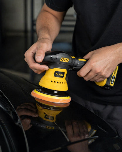 Pulidora Inalámbrica Orbital 12v Para Auto + 2 Baterías
