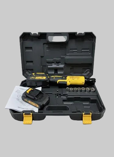 Chicharra Inalámbrica 18 V - 3/8 Dos Baterías + 6 Dados Negro 110/220v