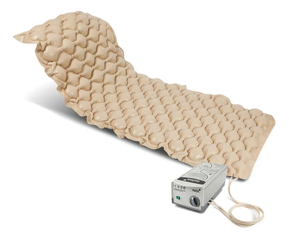Colchón Antiescara Medihome Ca-001 Con Motor Blunding 1 Plaza Color Beige Color Beige Claro