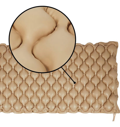 Colchón Antiescara Medihome Ca-001 Con Motor Blunding 1 Plaza Color Beige Color Beige Claro