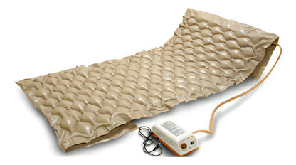 Colchón Antiescara Medihome Ca-001 Con Motor Blunding 1 Plaza Color Beige Color Beige Claro
