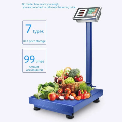 Pesa Balanza Digital Con Brazo Hasta 300 Kilos Xl Pro