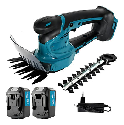 Cortasetos Inalámbrico Portatil 98 V 2 Baterias Y Maletin Azul Acero
