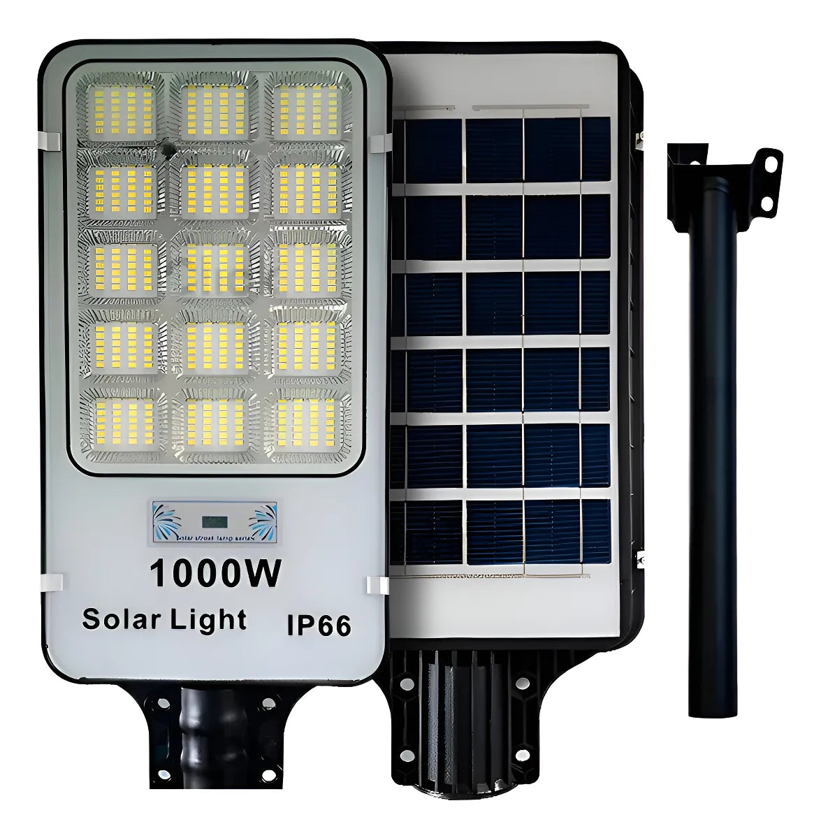 Foco Lampara Reflector 1000w Solar Iluminacion Alta Potencia Gris Blanco Frío