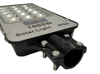 Foco Lampara Reflector 1000w Solar Iluminacion Alta Potencia Gris Blanco Frío