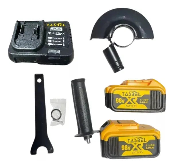 Herramientas Taladro , Esmeril Y Llave De Impacto 98v Amarillo