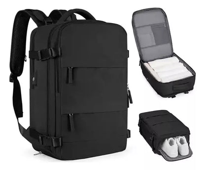 Mochila de Viaje Expansible Cabina Avión Aprobada 40litros