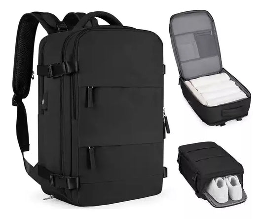 Mochila de Viaje Expansible Cabina Avión Aprobada 40litros