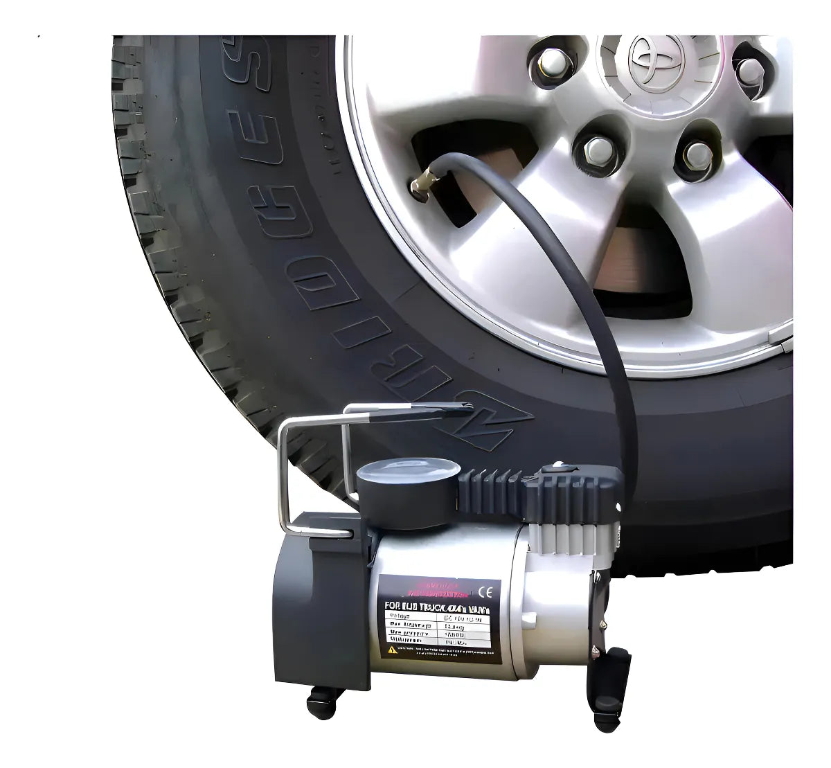 Compresor de Aire Neumáticos Cilindro Dual 150 Psi Color Plateado Fase eléctrica Monofásica Frecuencia 50 HZ