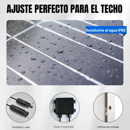 Panel Solar 200W Monocristalino, Panel Solar 200w 12V  Celdas Monocristalino Fotovoltaico