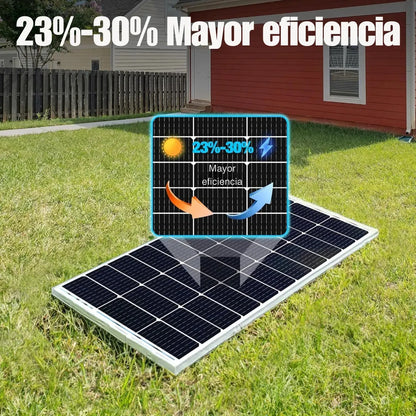 Panel Solar 200W Monocristalino, Panel Solar 200w 12V  Celdas Monocristalino Fotovoltaico
