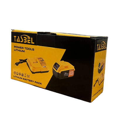 Kit De Batería De Litio Recargable Tasbel Con Cargador