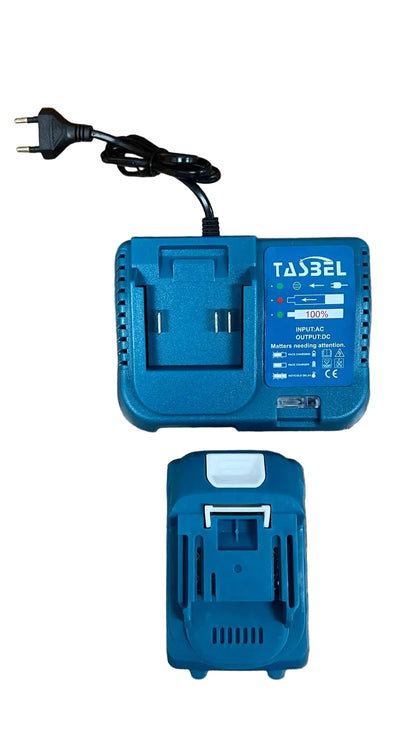 Kit De Batería De Litio Recargable Tasbel Con Cargador