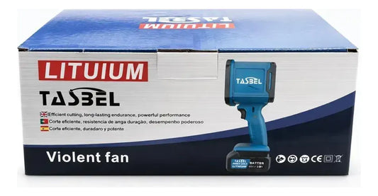 Soplador Turbo Jet Tasbel 110,000 Rpm +2 Baterías Y Cargador