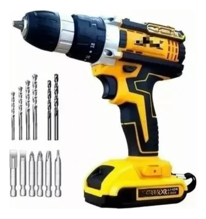 Kit De Taladro Con Accesorios Pulidor 24v